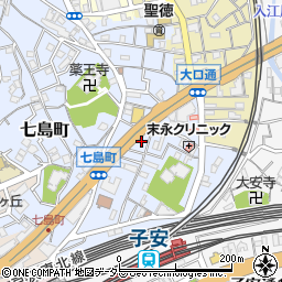 神奈川県横浜市神奈川区七島町126-1周辺の地図
