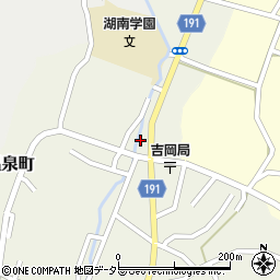 鳥取県鳥取市吉岡温泉町880周辺の地図