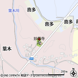 千葉県市原市葉木658周辺の地図