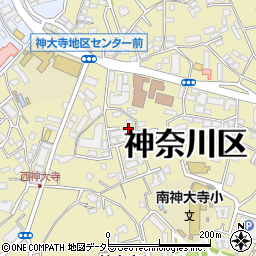 ハイム山王周辺の地図