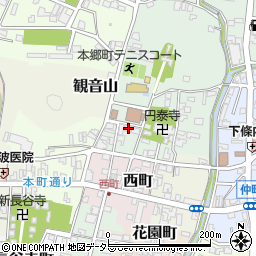 岐阜県関市本郷町15周辺の地図