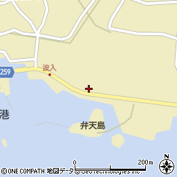 島根県松江市八束町波入614-6周辺の地図