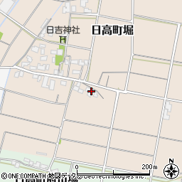 兵庫県豊岡市日高町堀614周辺の地図