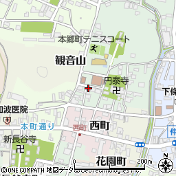 岐阜県関市本郷町6周辺の地図