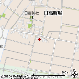兵庫県豊岡市日高町堀609周辺の地図