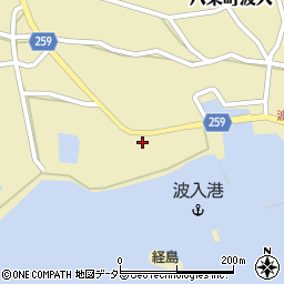 島根県松江市八束町波入335周辺の地図