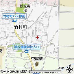 猟友会瀬谷支部事務局周辺の地図