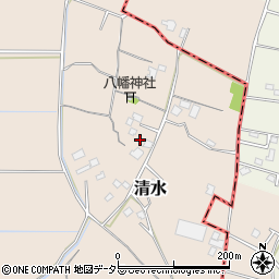 千葉県茂原市清水1008周辺の地図