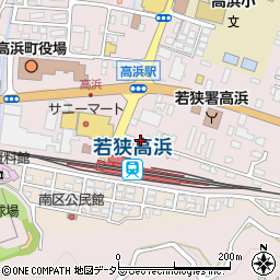 高浜駅周辺の地図