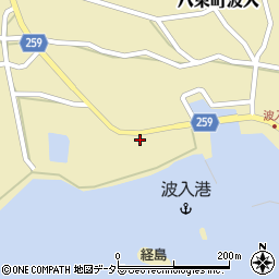 島根県松江市八束町波入2777周辺の地図
