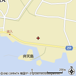 島根県松江市八束町波入755周辺の地図