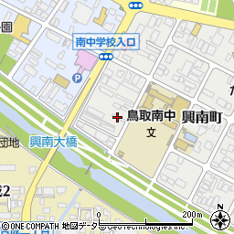 鳥取グレーン株式会社周辺の地図