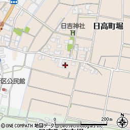 兵庫県豊岡市日高町堀384周辺の地図