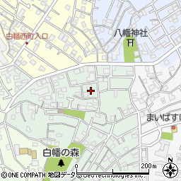 神奈川県横浜市神奈川区白幡西町8周辺の地図