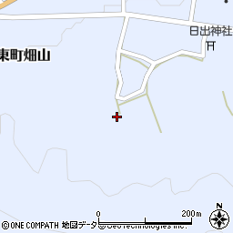 兵庫県豊岡市但東町畑山286周辺の地図
