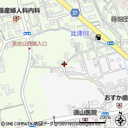 島根県松江市比津町周辺の地図