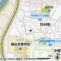 神奈川県横浜市瀬谷区竹村町21-1周辺の地図