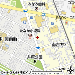 鳥取中央整体院周辺の地図