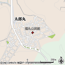 福丸公民館周辺の地図