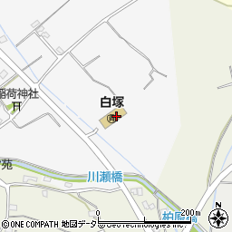 白塚保育園周辺の地図