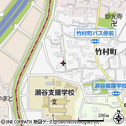 神奈川県横浜市瀬谷区竹村町周辺の地図