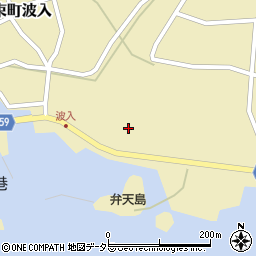 島根県松江市八束町波入672周辺の地図