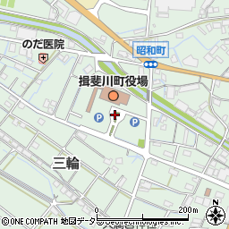 揖斐川町役場周辺の地図