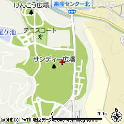 岐阜市畜産センター公園トイレ２周辺の地図