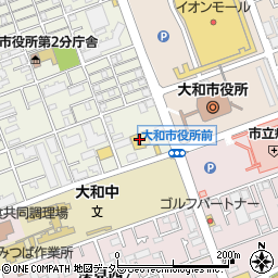クリエイトＳＤ大和店周辺の地図