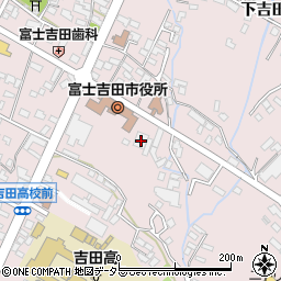 都留貨物自動車株式会社　富士吉田支店周辺の地図