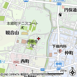 岐阜県関市本郷町33周辺の地図