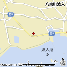 島根県松江市八束町波入420周辺の地図