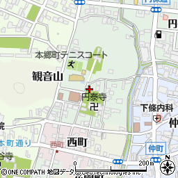 岐阜県関市本郷町61周辺の地図