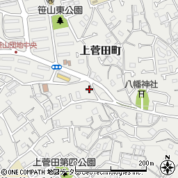 神奈川県横浜市保土ケ谷区上菅田町850-1周辺の地図