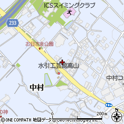 長野県飯田市中村1308周辺の地図