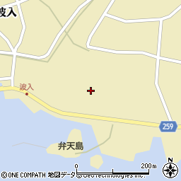 島根県松江市八束町波入680周辺の地図