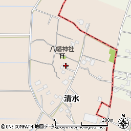 千葉県茂原市清水1011-1周辺の地図