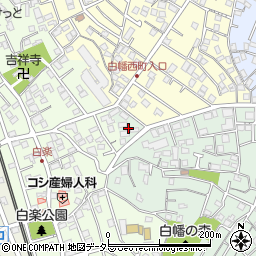 神奈川県横浜市神奈川区白幡西町1周辺の地図