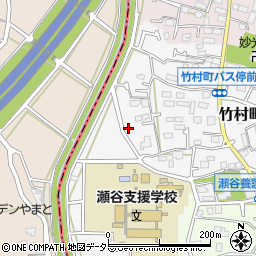 神奈川県横浜市瀬谷区竹村町25-11周辺の地図