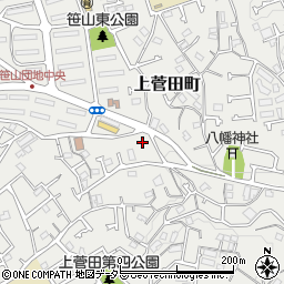 神奈川県横浜市保土ケ谷区上菅田町850-7周辺の地図