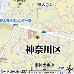 神奈川土木事務所周辺の地図