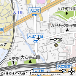 製缶陸運株式会社横浜支店周辺の地図
