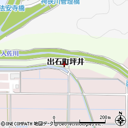 兵庫県豊岡市出石町坪井周辺の地図