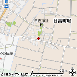 兵庫県豊岡市日高町堀455周辺の地図