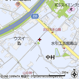 長野県飯田市中村117周辺の地図