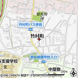 神奈川県横浜市瀬谷区竹村町13-47周辺の地図