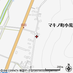 滋賀県高島市マキノ町小荒路393-3周辺の地図