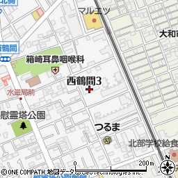 西鶴間ホームズ周辺の地図