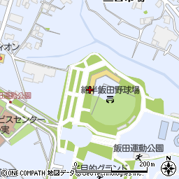 飯田市営アクアパーク周辺の地図