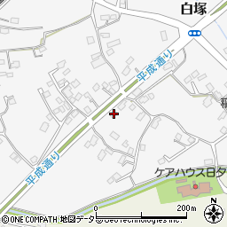 千葉県市原市白塚553周辺の地図